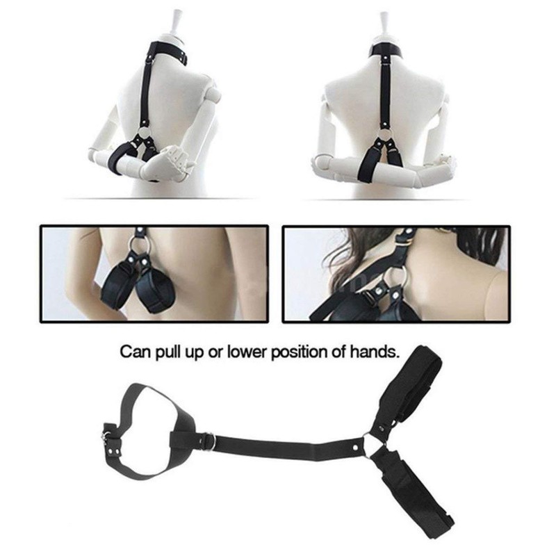 Couples Sex Toys lover toy For BDSM Adults Games Neck-hand Cuffs Bed Bandage USA gallery