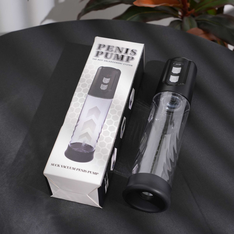 Vacuum Penis Enlargement Pump Suck Men Enhancer Penis Pump Automatic Masturbator gallery
