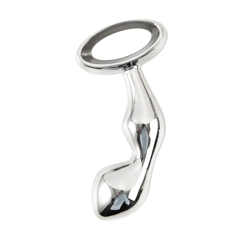 Heavy Stainless Steel Anal Beads Butt Plug Anal Beads Pull Ring Insert Vaginal gallery