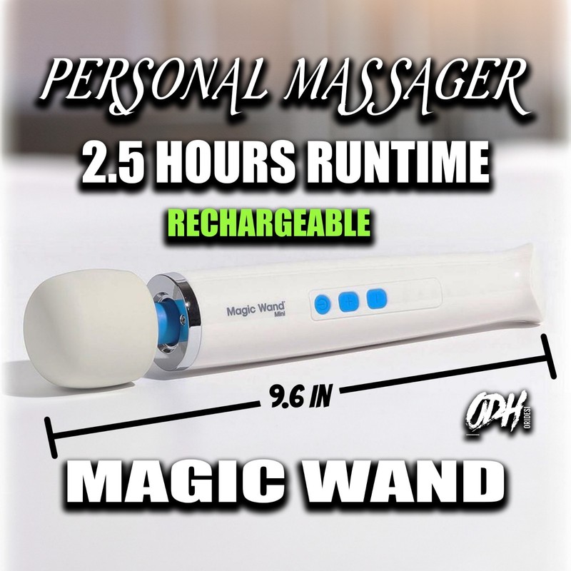 Womens Vibrator Magic Wand POWERFUL Rechargeable Womens Sex Toys Massager