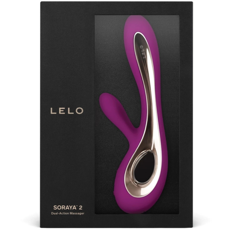 LELO - Soraya 2 Rabbit Deep Pink Vibrator gallery