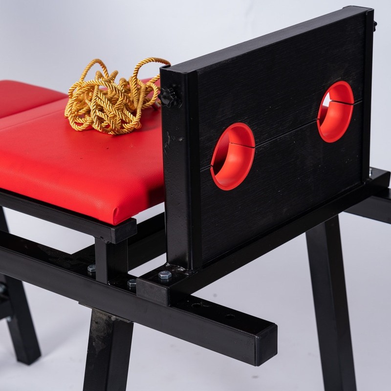 BDSM Bondage Kit Sex Furniture Chair Bench Torture Rack Flail Manacles Sex Toys gallery