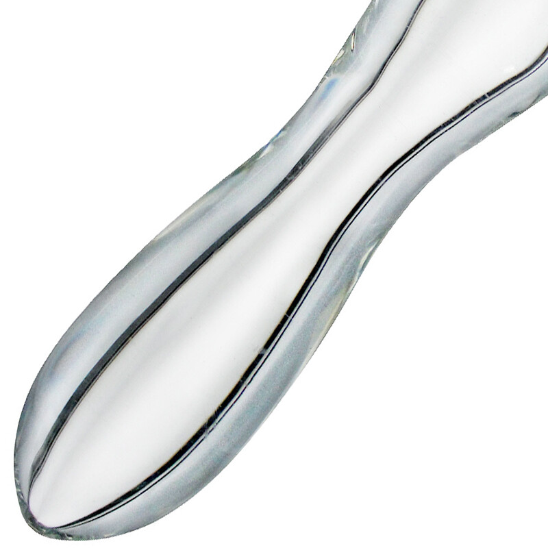 Erotic-Glass-Dildo-Anal-Vaginal-Plug-Realistic-Smooth-Shaft-Anal-Dong gallery