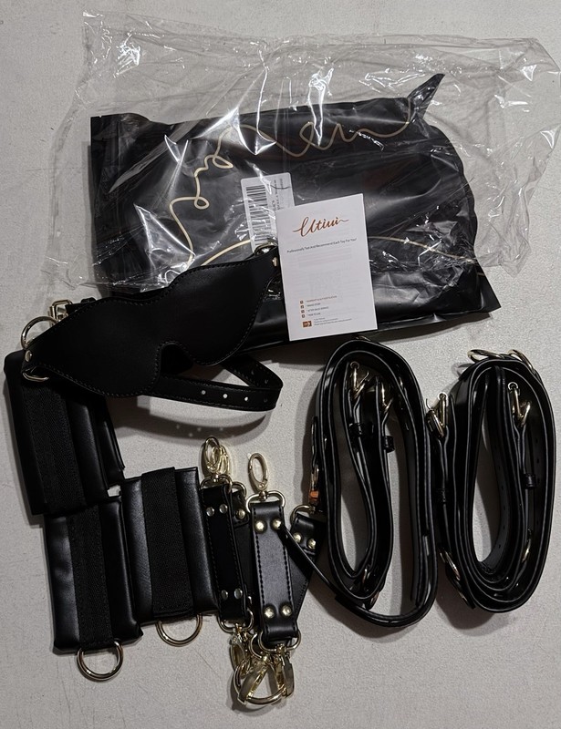 UTIMI Sex Bondage BDSM Kit Restraints Adult SM 6PCS Sets