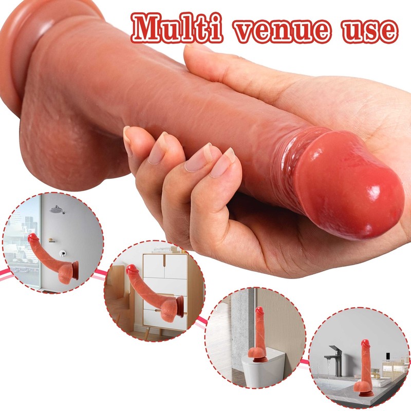4IN1-Telescopic-Thrusting-Heating-Vibrator-Dildo-for-Women-Massager Sex Toys US gallery