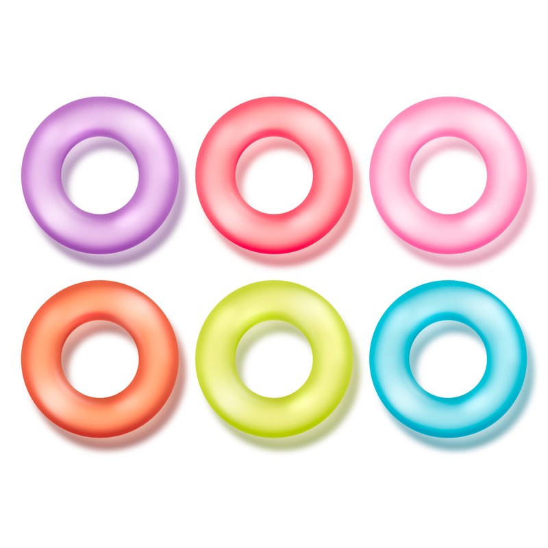 Eden Multicolor Ring Soft Super Stretchy To Fit All Size 6 Pack Adult Sex Toy gallery