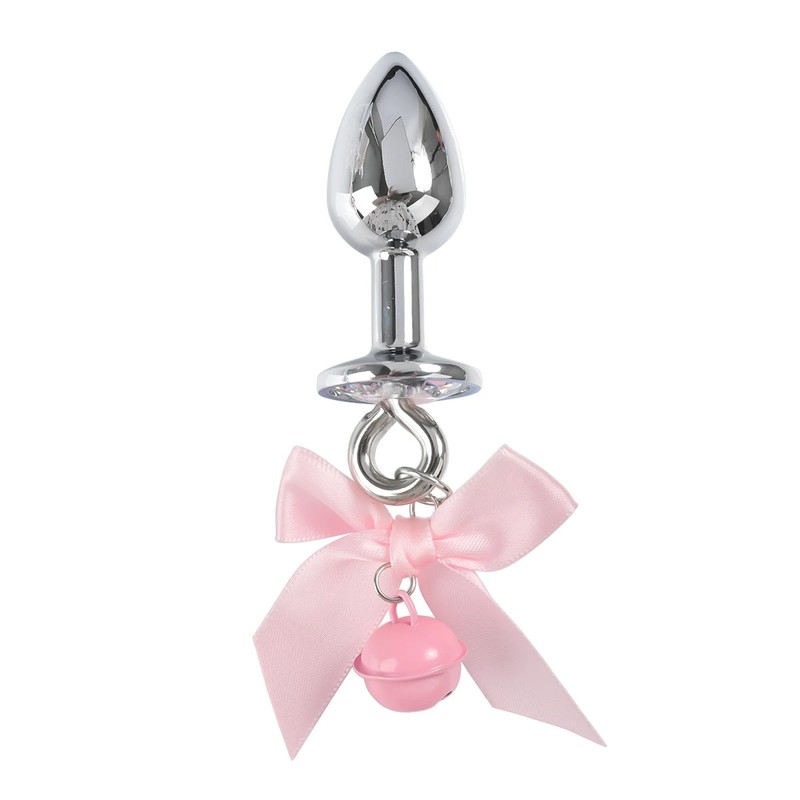 Bell With Bow Pendant Anal Plug Nipple Clamps Role Sex Toys Exotic Accessories gallery