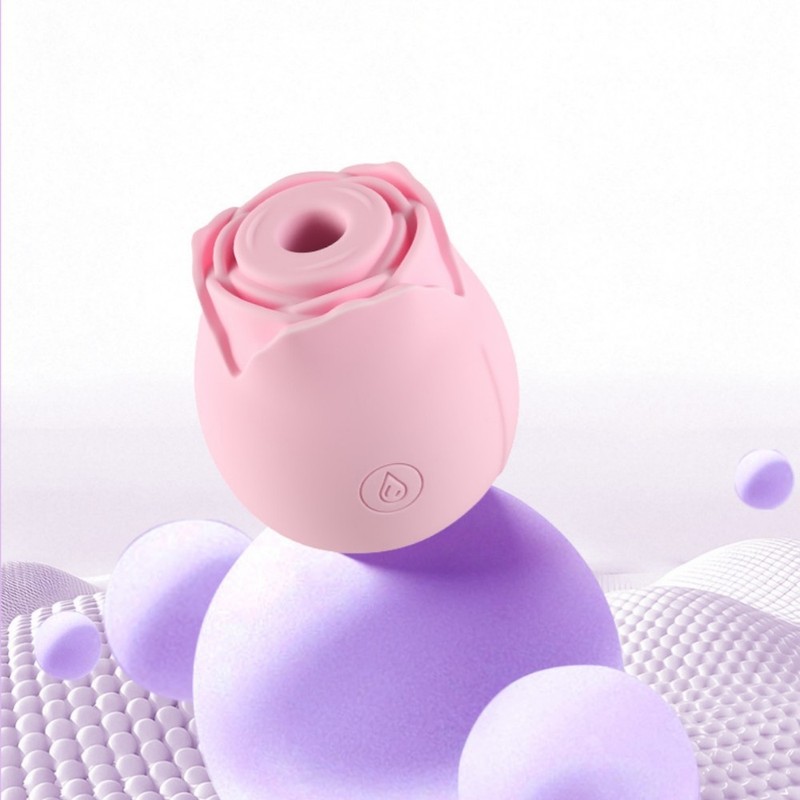 Rose Sucking Vibrator Clit Sucker Dildo Women G-Spot Massager Sex Toy for Women gallery