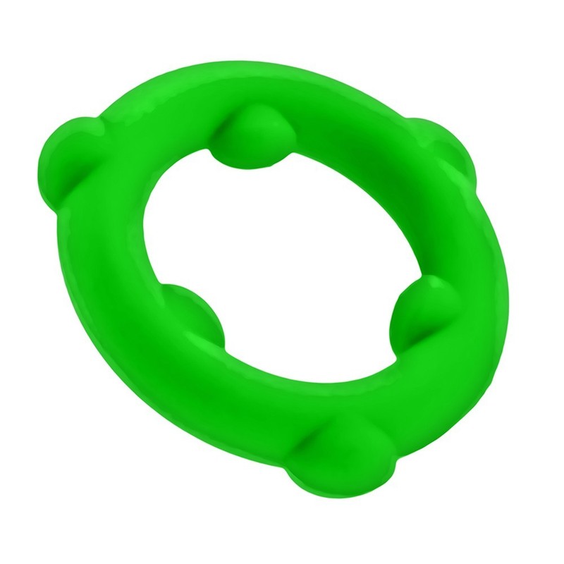 Oxballs Spinner Silicone Cock Ring Green gallery