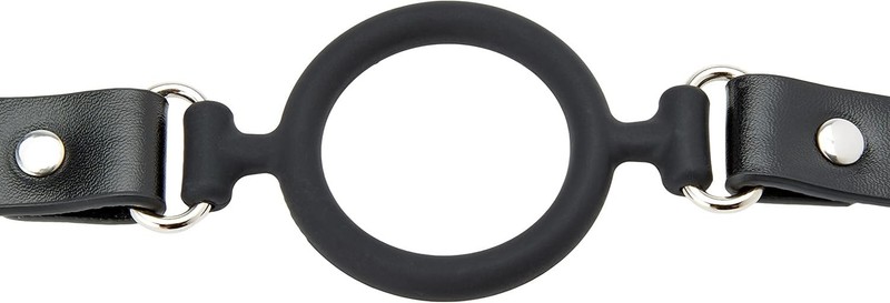 Ouch Silicone Ring Gag Black gallery