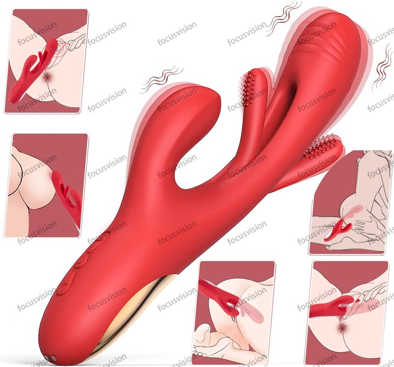 Tapping Patting Sucking Vibrator for Women Clit G-spot Stimulator Dildo Sex Toys