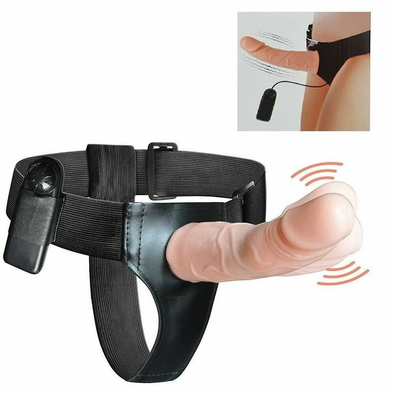Multispeed Vibration Dildo Clit Stimulator Adult G Spot Massager Hollow Vibrator
