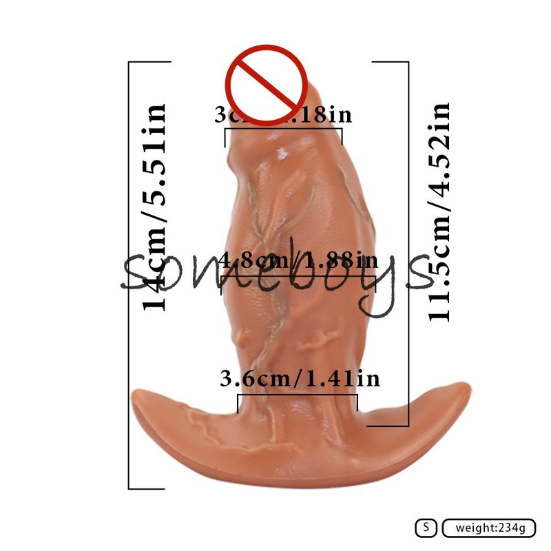 Big Skin Dildo Penis Silicone Anal Masturbator Oversized Strap-on Dildos Sex Toy gallery