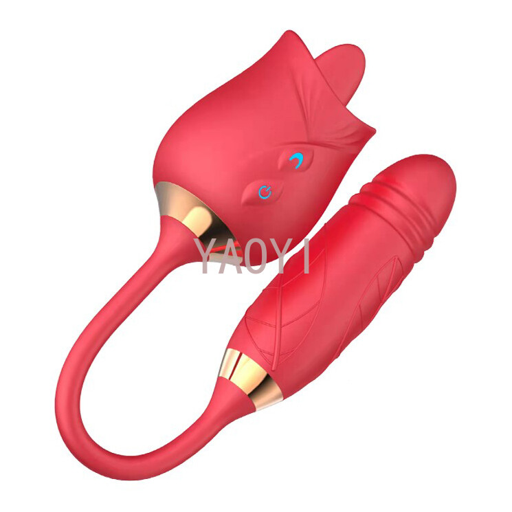 Multi-Speed-Thrusting-Flower-Vibrator-Women-Rechargeable-Clit-Licking-Adult-Toys gallery