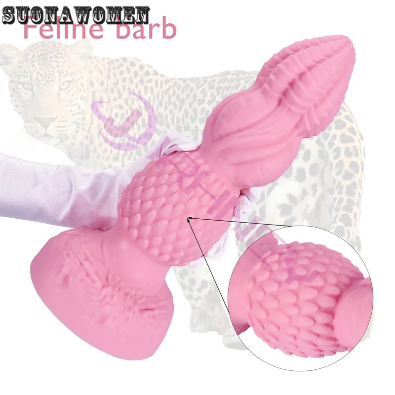 S-XXL Huge Anal Plug Pink Anal Dildos Silicone Butt Plug Sex Toys for Women Men gallery
