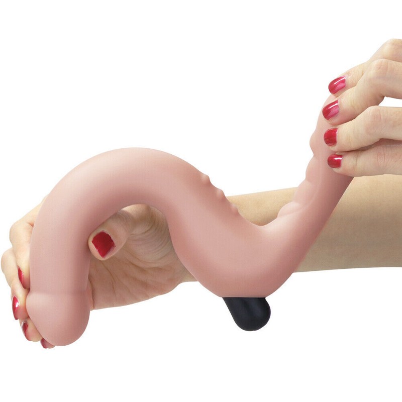 8 inch Rechargeable Remote Control Strapless Strap On Dildo Vibrator 10 Speed gallery
