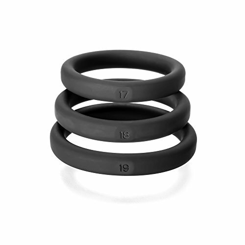 Perfect Fit Xact-Fit Premium Silicone Ring Set Medium to Large 3 Rings Per Set
