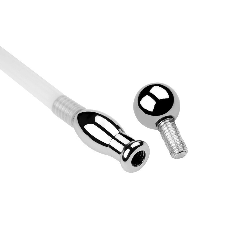 Silicone Urethral Dick Trainer Stainless Plug Stretcher Dilator Enhancer BDSM gallery