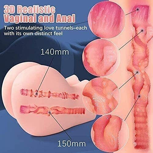 Realistic Male Masturbator Sexy Dolls For Men Pocket Pussy Vagina Sex Toys gallery
