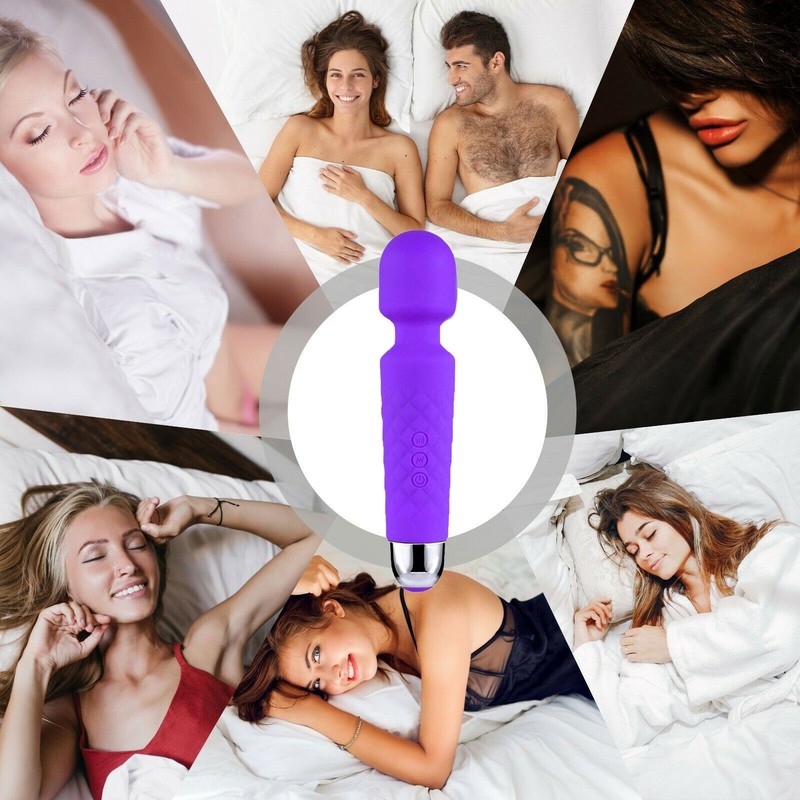Multi-Speed Cordless Massager Wand Vibrating Massage Full Body Therapy Sex Toys gallery