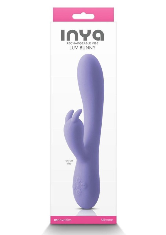 Inya LUV Bunny Rechargeable Silicone Rabbit Vibrator gallery