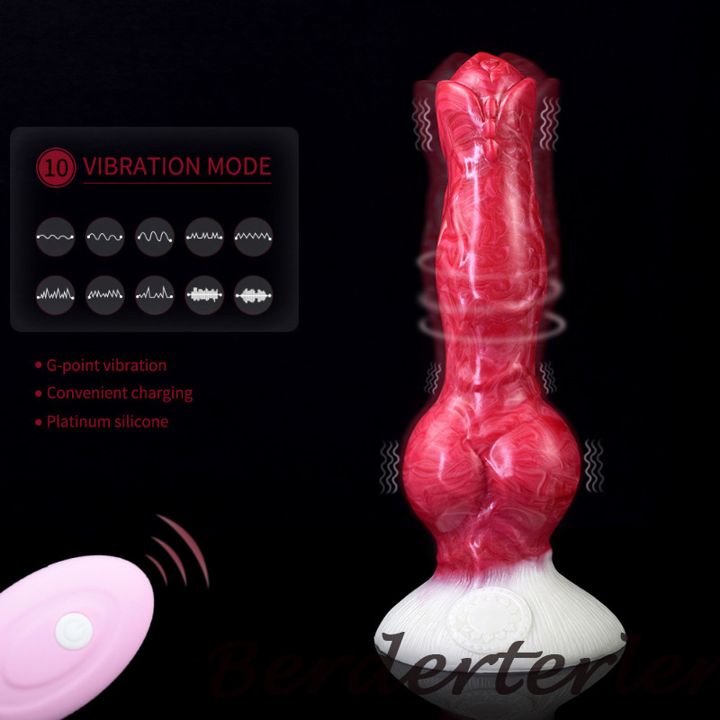 5 types Remote Control Vibrator Large Knot Monster Dildo Vibrating Penis Sex Toy gallery