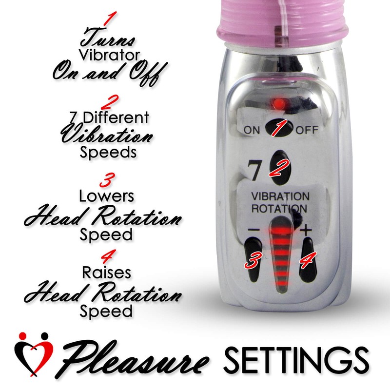 Rabbit Vibrator TRIPLE NIRVANA LeLuv Waves Bundle with Waterproof Mini Bullet gallery