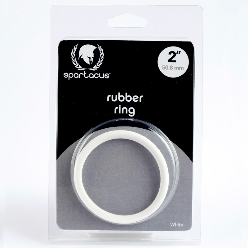 Spartacus Leathers Cock Gear 2 inches Soft Rubber Cock Rings, New