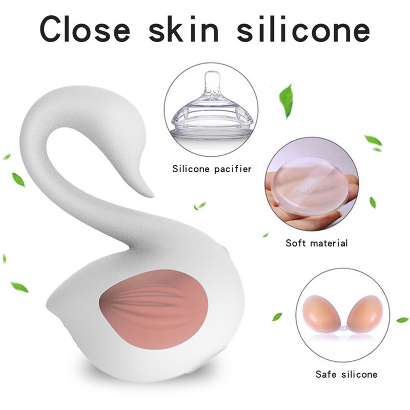 Multispeed Swan Sucker Vibrator Clitoris Vaginal Deep Sucking Massager Recharge gallery