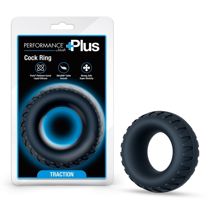 Blush Performance Plus Traction Cock Ring Male Adult Sex Toy