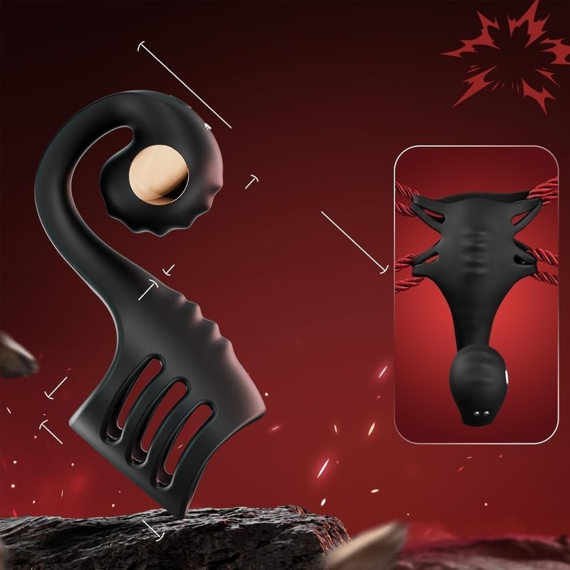 2 in 1 Dual Motor Remote Prostatic Stimulor with 9 Modes for Male Adult Sex Toys gallery