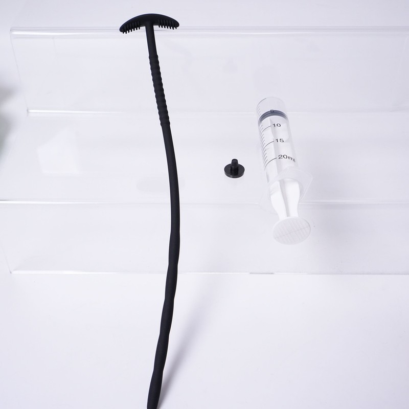 Silicone Urethral Tube Sounds With Syringe Dilator Penis Insert Plug Sex Toy