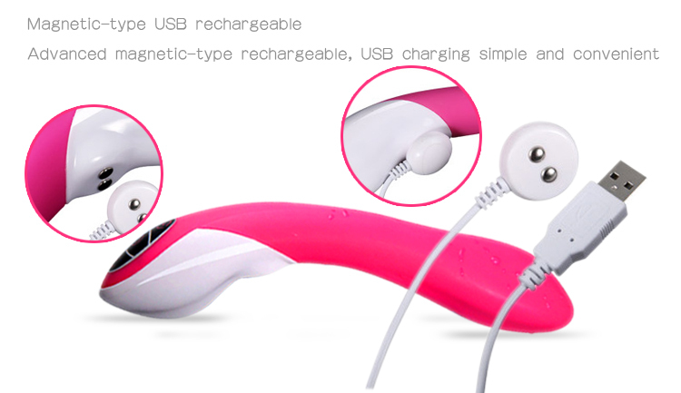 Woman Magnetic USB Rechargeable Stimulation Vibrators Massager Waterproof gallery