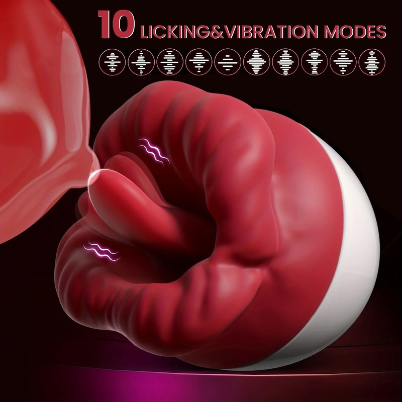 Sinderhon 8 Frequency Vibration and 3 Speed Suction Vibrator for Couples Cli... gallery