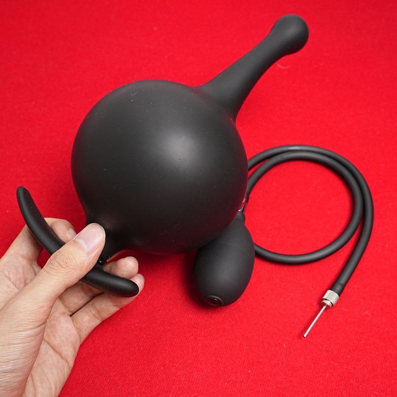 Huge-Inflatable-Anal-Toy-Bead-Butt-Plug-Dildo-Expander-Prostate-Massager Sex Toy