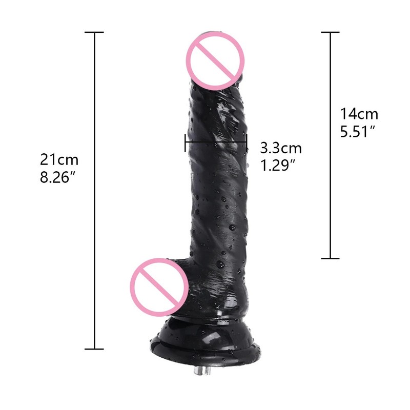 Sex Machine Dildo Attachment Vac-U-Lock Anal Plug Quick Air Masturbation Machine