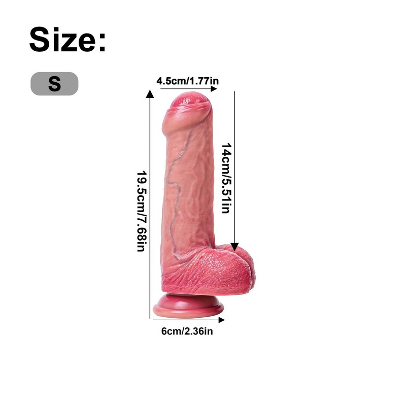 Huge Dildo Massager Wand Butt Plug Prostate Vaginal Stimulator Women Men Sex Toy