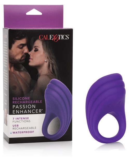 California Exotic Novelties Rechargeable Silicone Vibrator – Purple