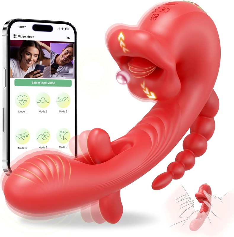 Flapping & Vibrating Clit Vibrator Adult Sex Toys for Women APP Remote Control