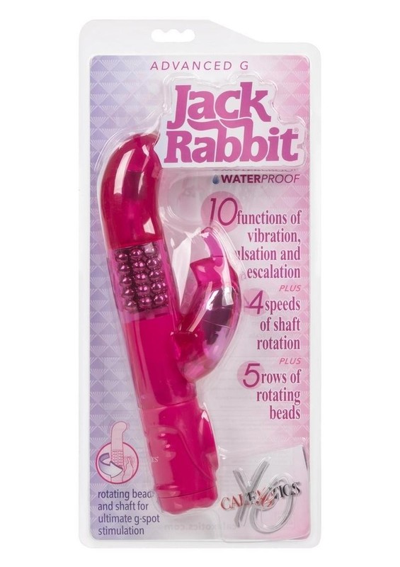Jack Rabbit Advanced G Jack Rabbit Vibrator – Pink