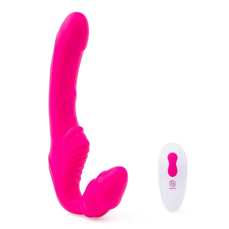 Together Strapless Remote Control Vibrator Pink gallery
