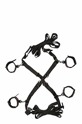 CalExotics Scandal Over the Bed Cross – Bondage Handcuff & Ankle Restraints