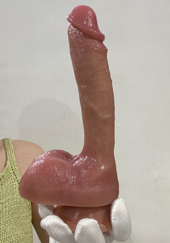 Realistic Big Dildo Silicone Penis Suction Cup Thick Dong Sex Toys for Women gallery
