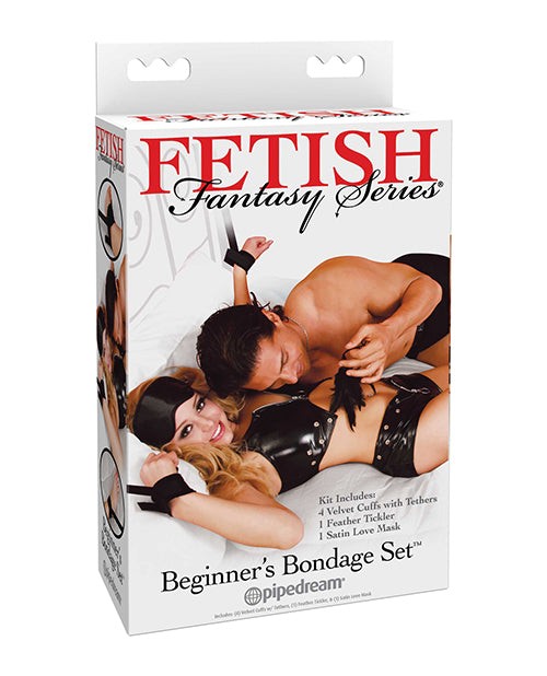 Fetish Fantasy Series Beginner&rsquo;s Bondage Set – Black