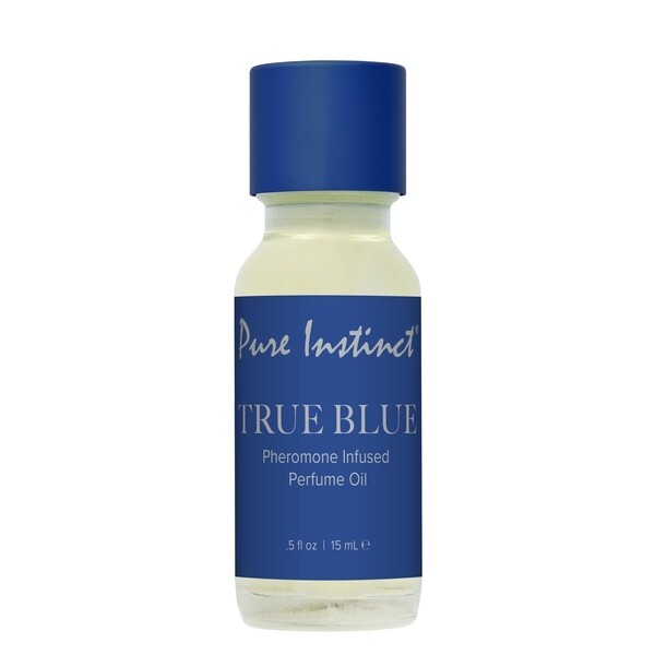 Pure Instinct Pheromone Infused Perfume True Blue .5oz/ 15ml, New gallery