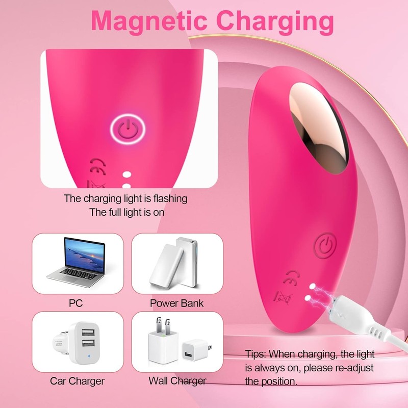 Compact Panty Vibrator with App Control and Ergonomic Design for Discreet Use gallery