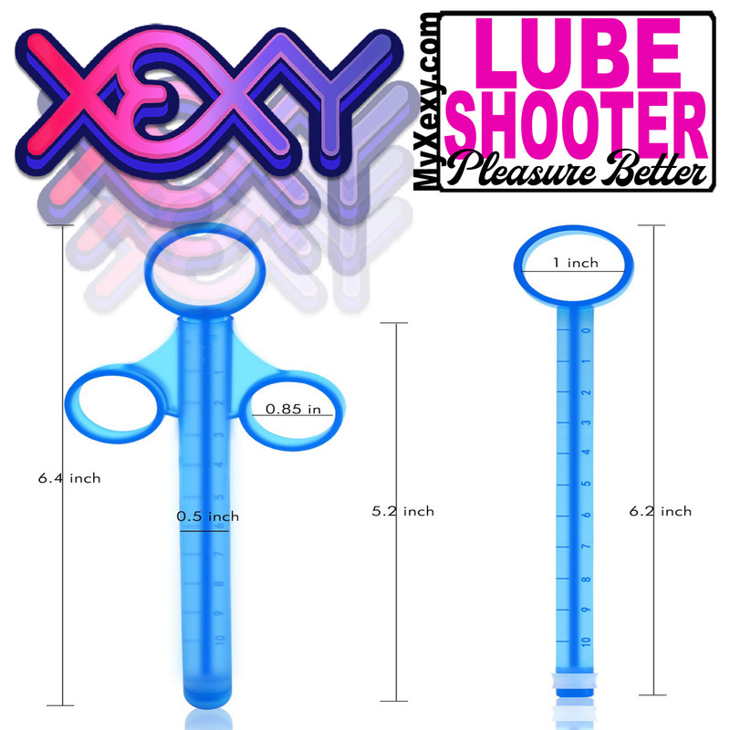 Lube Shooter 10ml Lubricants Syringe Applicator Mens Womens Adult Sex Toy XEXY! gallery