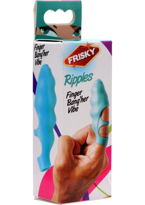 Frisky Ripples Bang'her Vibe Textured Finger Massager gallery