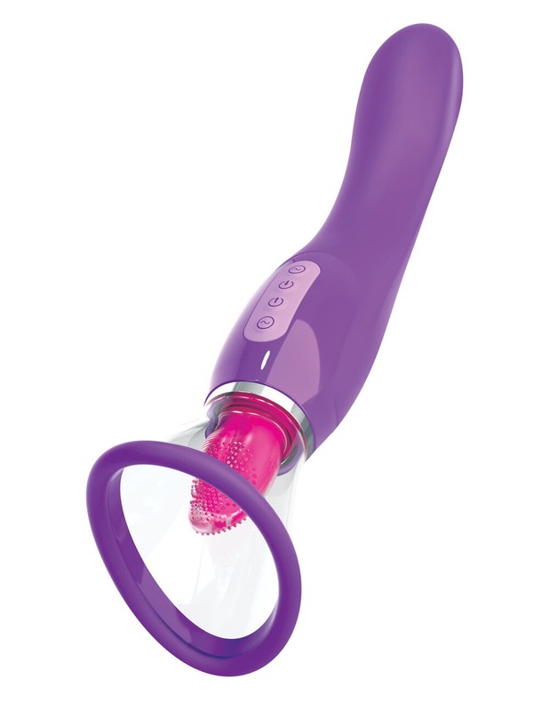 Fantasy for Her – Her Ultimate Pleasure Purple – Vibrating Clitoral Pussy Pump