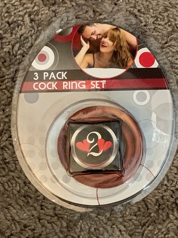 H2H 3 Pack Cock Ring Set – Red